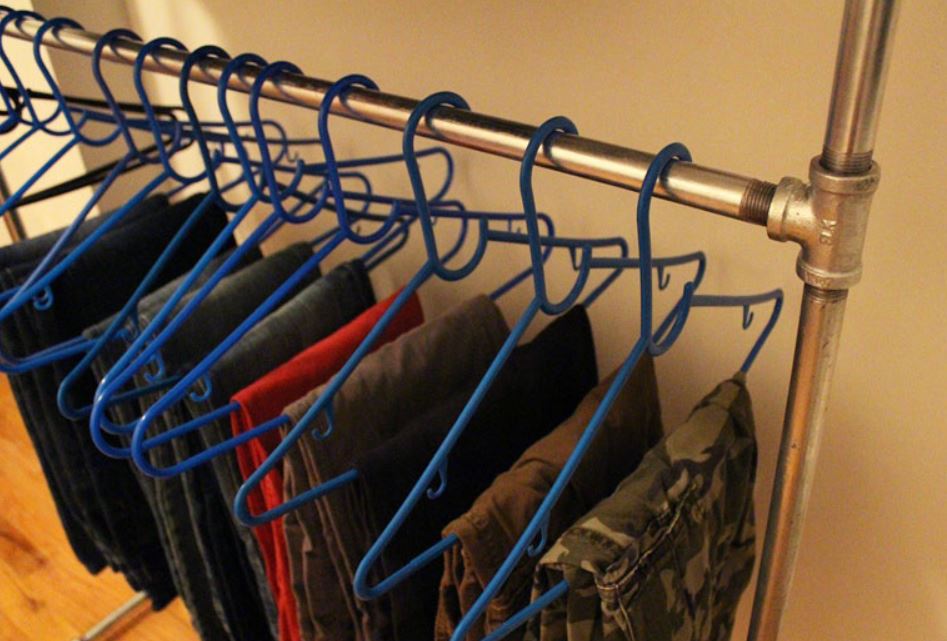 How To Make Pipe Clothing Rack